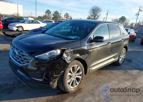 2024 Ford Edge Titanium из США, поврежденный, VIN 2FMPK4K91RBA68925